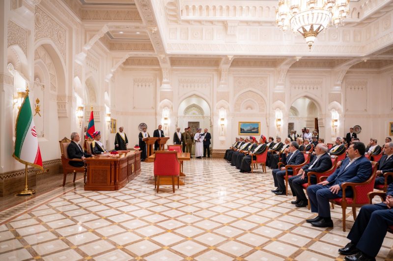 His Majesty and Iranian President grace signing of Agreements, MoUs